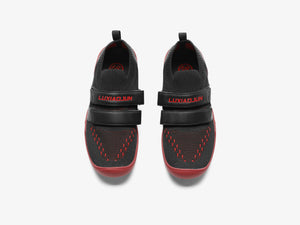 LUXIAOJUN BarePower II Deadlifting Shoes (Black and Red)