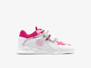 LUXIAOJUN PowerPro I Weightlifting Shoes The Limited Snake Edition (Pink White)