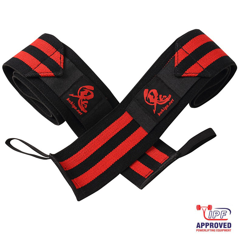 Thor Wrist Wraps - Red - IPF Approved – Strength Shop USA